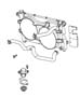 Diagram Radiator and Related Parts 3.3L - 3.8L Engine. for your 2000 Jeep Wrangler