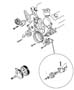 Diagram Pulleys and Related Parts 3.0L Engine. for your Dodge Caravan