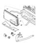 Diagram Radiator And Related Parts. for your 2023 Dodge Challenger R/T