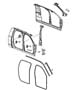 Diagram Aperture Panel Bodyside, Mega Cab. for your 2001 Jeep Grand Cherokee