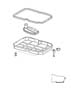 Diagram Oil Pan, Gasket and Filter. for your Jeep Wrangler