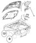 Diagram Hood and Release. for your 2000 Chrysler 300 M