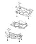 Diagram Skid Plate,Front Axle. for your 2000 Chrysler 300 M