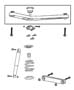 Diagram Suspension,Rear and Shock. for your 2002 Chrysler 300 M