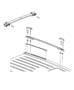 Diagram Roof Rack. for your 2022 RAM 1500 Big Horn Crew Cab