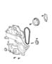 Diagram Timing Chain And Cover 3.3L [3.3L V6 OHV Engine]. for your 2008 Jeep Wrangler UNLIMITED SAHARA 3.8L V6 M/T 4X4