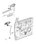 Diagram Door, Front Lock and Controls. for your Chrysler 300 M