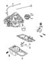 Diagram Engine Oiling 4.7L [4.7L V8 MPI Engine]. for your 2003 Chrysler 300 M