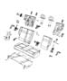 Diagram Rear Seat. for your Chrysler 300 M