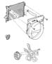 Radiator and Related Parts, Gas Engines. Diagram