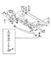 Front Sway Bar [Front Stabilizer Bar] and Track Bar,DH 6,7. Diagram