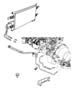 Diagram Oil Cooler And Lines Diesel Engine. for your Dodge Ram 2500