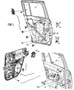 Image of HANDLE. Inside Remote Control. Right.  [KA]. image for your 2007 Jeep Compass