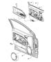 Front Door Trim Panel. Diagram