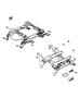 Adjusters and Miscellaneous Front Seat Attachments. Diagram