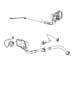 Diagram Fuel Filler Tube, 5.7 [5.7L Hemi V8 Engine] 5.9L [5.9L I6 HO CUMMINS TD ENGINE]6.7L [6.7L I6 CUMMINS TURBO DIESEL ENGINE]. for your 2004 Jeep Liberty LIMITED EDITION