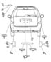 Diagram Lamps--Rear. for your 2003 Chrysler Voyager