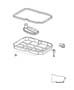 Diagram Oil Pan, Gasket and Filter. for your Jeep Wrangler