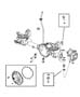 Diagram Axle Housing,Front,DC 8. for your 2001 Chrysler 300 M