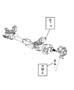 Diagram Axle Housing,Front,DC 3. for your 2001 Chrysler 300 M