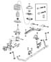 Diagram Suspension, Front. for your 2007 Dodge Ram 3500