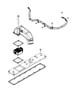 Intake Manifold And Air Intake Heater 5.9L Diesel [5.9L I6 HO CUMMINS TD ENGINE]. Diagram