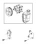 Diagram Pump,Power Steering and Mounting. for your 2004 Chrysler 300 M