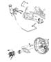 Diagram Controls, Hydraulic Clutch. for your 2022 RAM 1500 Rebel Extended Cab 3.6L V6 4WD