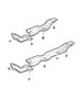 Diagram Heat Shields5.7L [5.7L Hemi V8 Engine] 6.7L [6.7L I6 CUMMINS TURBO DIESEL ENGINE]. for your 2001 Chrysler 300 M