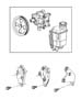 Diagram Pump, Power Steering and Mounting All Engines. for your 2004 Chrysler 300 M