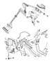 Diagram HCU,Lines And Hoses,Brake,Front With A.W.A.L. [Anti-Lock 4-Wheel Disc Brakes]. for your 1999 Chrysler 300 M