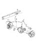 Diagram Lines and Hoses,Brake,Rear,With [4 Wheel Disc Rr Anti-Lock Brakes]. for your 2001 Chrysler 300 M