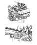 Diagram Engine Assembly And Identification 4.7L [4.7L V8 MPI Engine] [4.7L V8 FFV Engine]. for your 2003 Chrysler 300 M