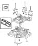 Diagram Electronic - Hydraulic Control Unit. for your 2005 Jeep Wrangler