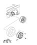 Diagram Wheels and Hardware. for your 2007 Chrysler 300 C 5.7L Hemi V8