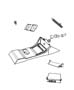 Diagram Console Floor [[Police Package - Police Group]]. for your 1997 Jeep Cherokee