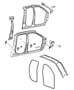 Diagram Aperture Panel Bodyside.4 Door. for your 2020 RAM 1500 Rebel Extended Cab 3.0L Turbo V6 Diesel