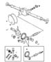 Diagram Axle,Rear,with Differential and Carrier,Corporate 9.25 [Corporate 9.25 LD Rear Axle]. for your 2004 Chrysler 300 M