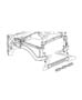 Diagram Radiator Closure Frame Support. for your 2020 RAM 2500