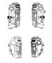 Diagram Latch and Clips. for your 2014 Jeep Compass