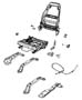 Diagram Seat Assemblies, Adjusters, Recliners. for your 2003 Chrysler 300 M