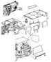 Diagram Soft Top and Windows 4-Door. for your 2008 Dodge Dakota