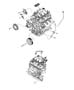 Diagram Engine Assembly Indentification And Components 3.8L [3.8L V6 SMPI Engine]. for your 2014 Jeep Cherokee