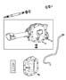 Diagram Housing, Axle, Front. for your Chrysler 300 M