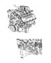 Diagram Engine Assembly And Identification 3.7L [3.7L V6 Engine]. for your 2008 Dodge Nitro SXT