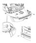 Diagram Bumper, Rear. for your 2007 Dodge Caliber