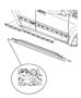 Diagram Cladding and Sill Moldings. for your 2009 Dodge Ram 4500 REG CHASSIS CAB 6.7L Cummins Turbo Diesel M/T