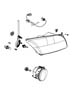 Diagram Lamps, Front. for your 2008 Chrysler Town & Country