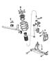 Diagram Front Suspension. for your 2014 Jeep Compass SPORT 2.4L I4 A/T 4X4