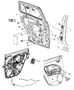 Diagram Rear Door. for your Chrysler 300 M